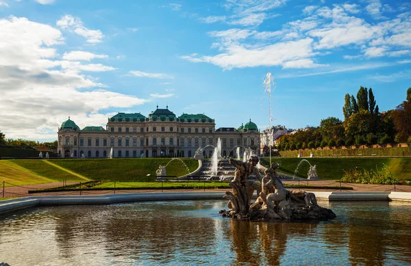 Бельведерский дворец в Вене, Австрия — стоковое фото