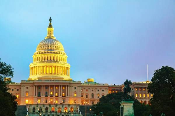 Edificio Capitolio de los Estados Unidos en Washington, DC — Foto de Stock