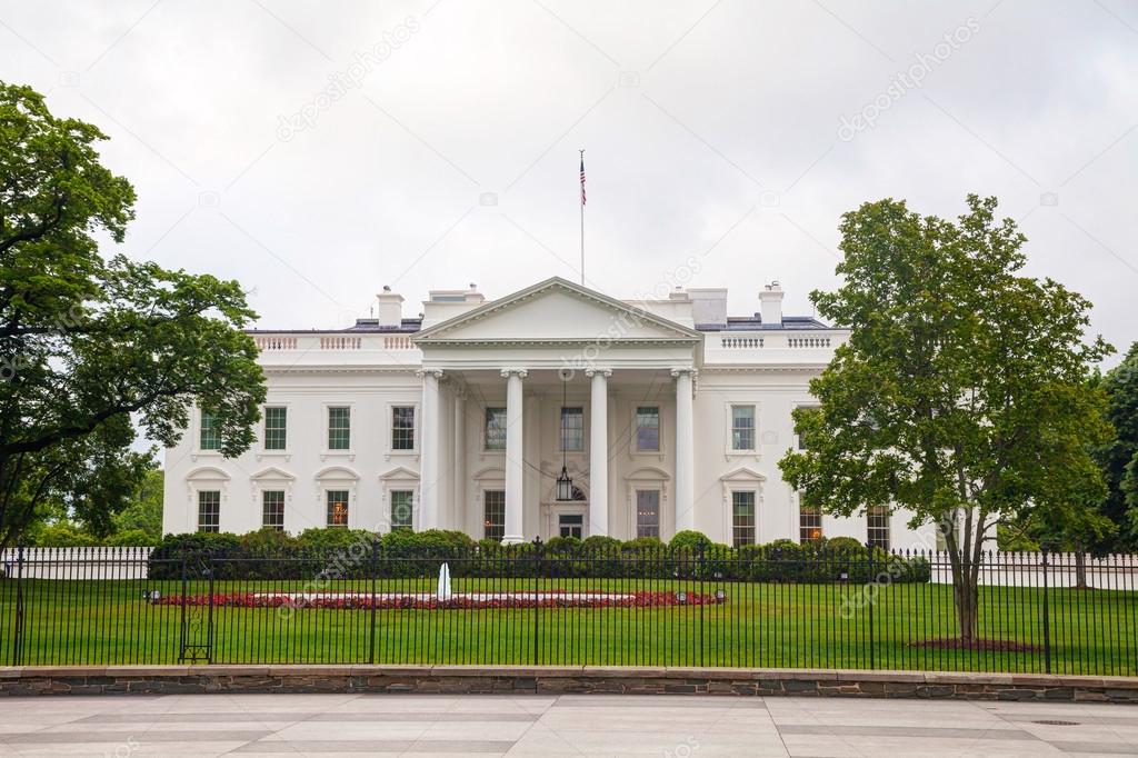 The White House building in Washington, DC