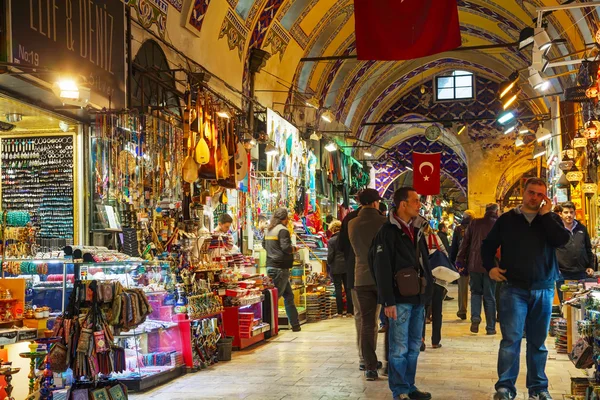 Grand Bazaar in Istanbul interior — Stock Photo, Image