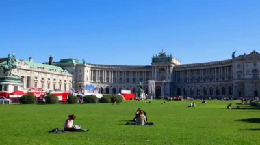 Hofburg Sarayı turist