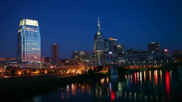 Downtown Nashville — Stok video