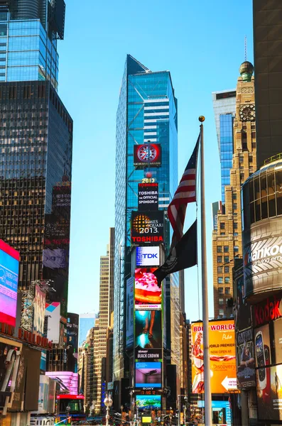 Times square in New York City — Stock Photo, Image