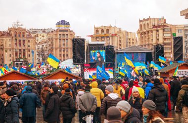 Kiev, Ukrayna devlet karşıtı protesto