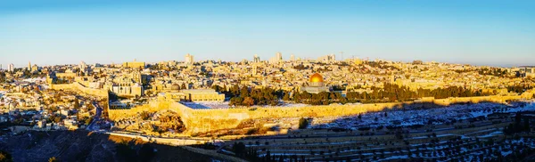 Gamla staden i jerusalem, israel panorama — Stockfoto