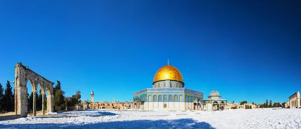 Cupola della Moschea della Roccia a Gerusalemme — Foto Stock