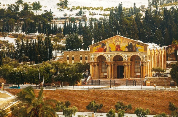 Kiliseye Kudüs'teki bütün Milletler — Stok fotoğraf