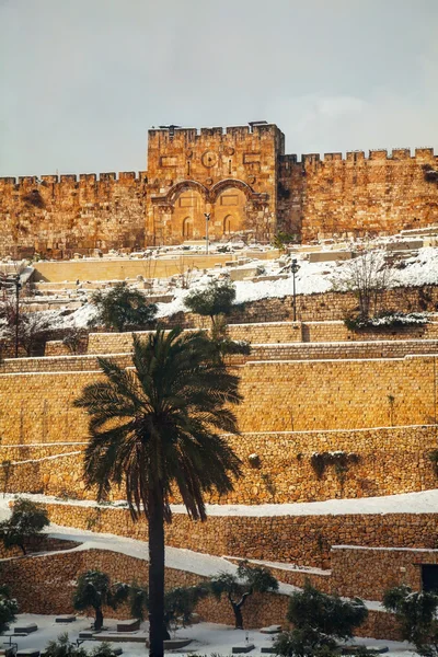 Den Gyllene porten i jerusalem, israel — Stockfoto