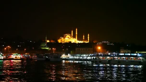 İstanbul cityscape — Stok video