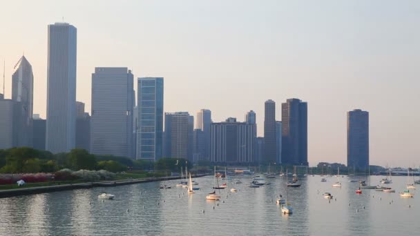 芝加哥市中心 — 图库视频影像