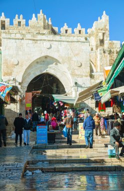 Kudüs'te Şam gates