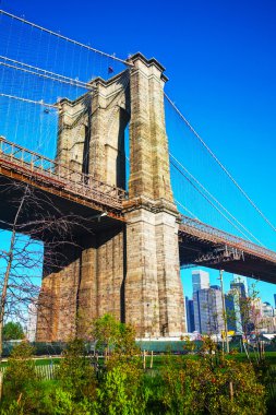 New York 'taki Brooklyn Köprüsü