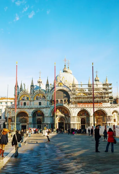 Piazza San Marco on in Venice — Stock Photo, Image