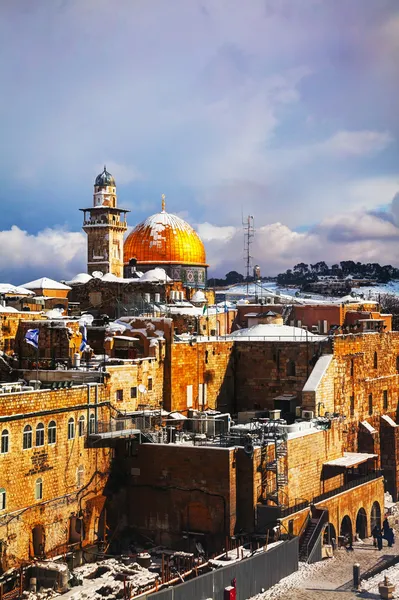 Kudüs'te rock Camii kubbe — Stok fotoğraf