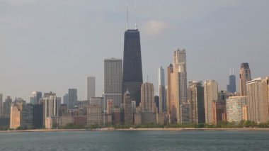 Downtown chicago ile john hancock Merkezi