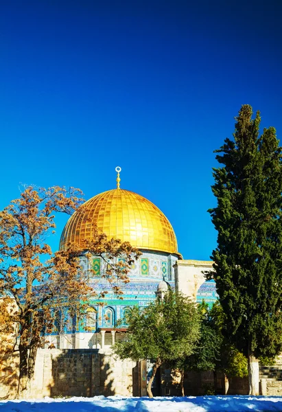 Cupola della Roccia a Gerusalemme — Foto Stock