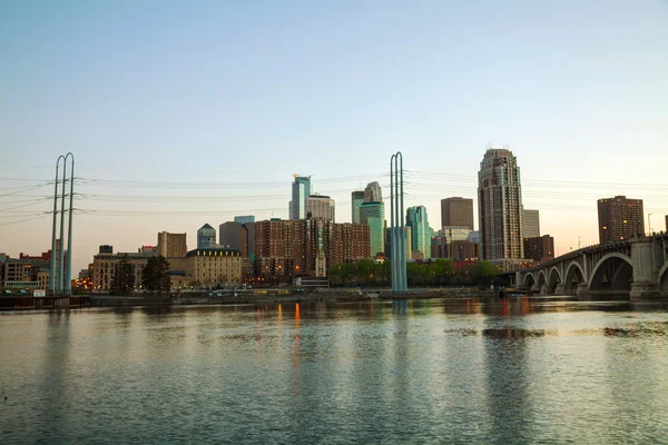 Centro di Minneapolis, Minnesota — Foto Stock