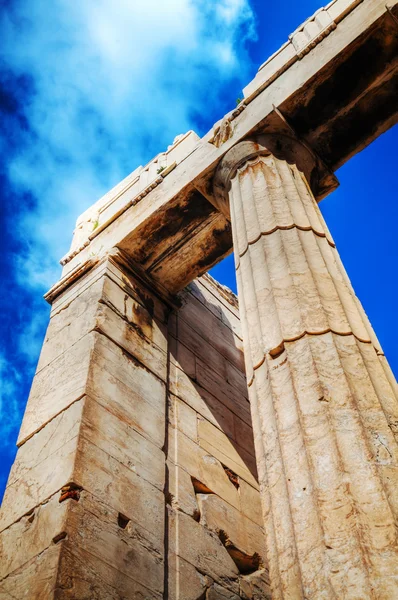 Parthenon op de acropolis in Athene, Griekenland — Stockfoto