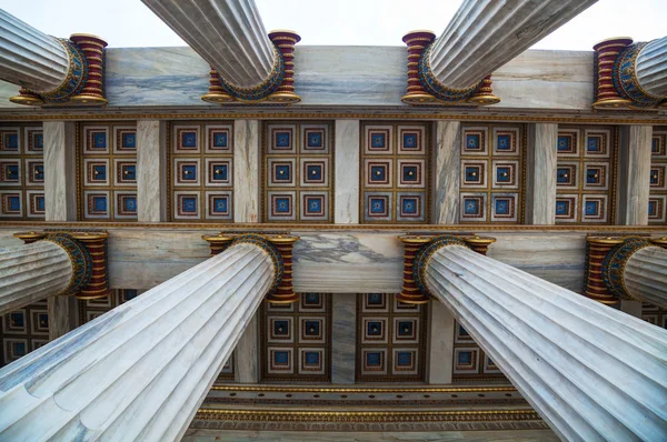 Ionic columns at The Academy of Athens — Stock Photo, Image