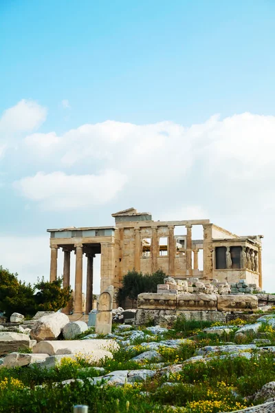 Caryatids アテネのポーチ — ストック写真