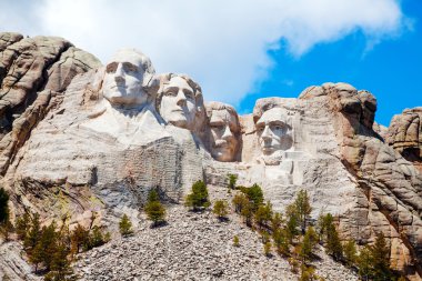 Güney Dakota 'daki Rushmore Dağı anıtı