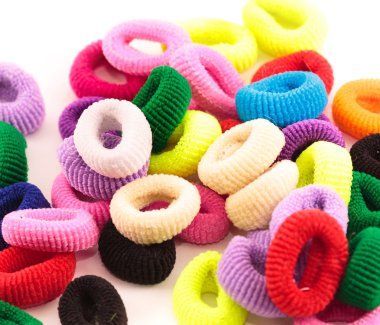 scrunchies - lastikleri saç sıkılaştırma çocuklar için renkli