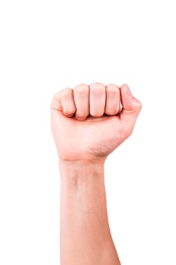 Erkek el yumruk şekillendirme