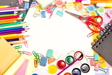 Ofis Kırtasiye ve okul. geri okul kavramı