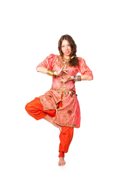 Belle danseuse orientale du ventre — Photo