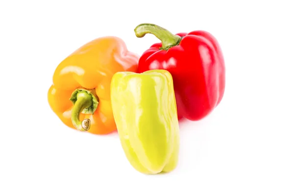 Colored sweet peppers. Health eating concept, diet. — Stock Photo, Image