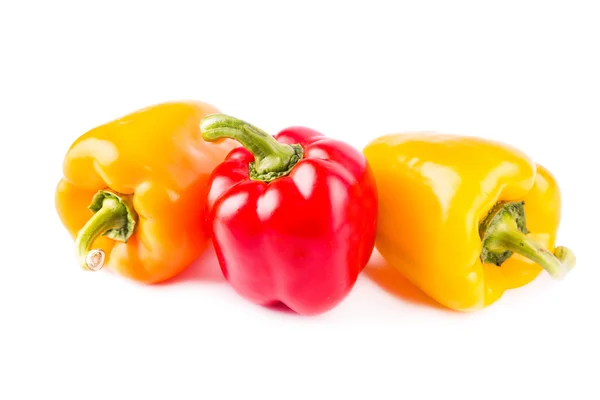 Colored sweet peppers. Health eating concept, diet. — Stock Photo, Image