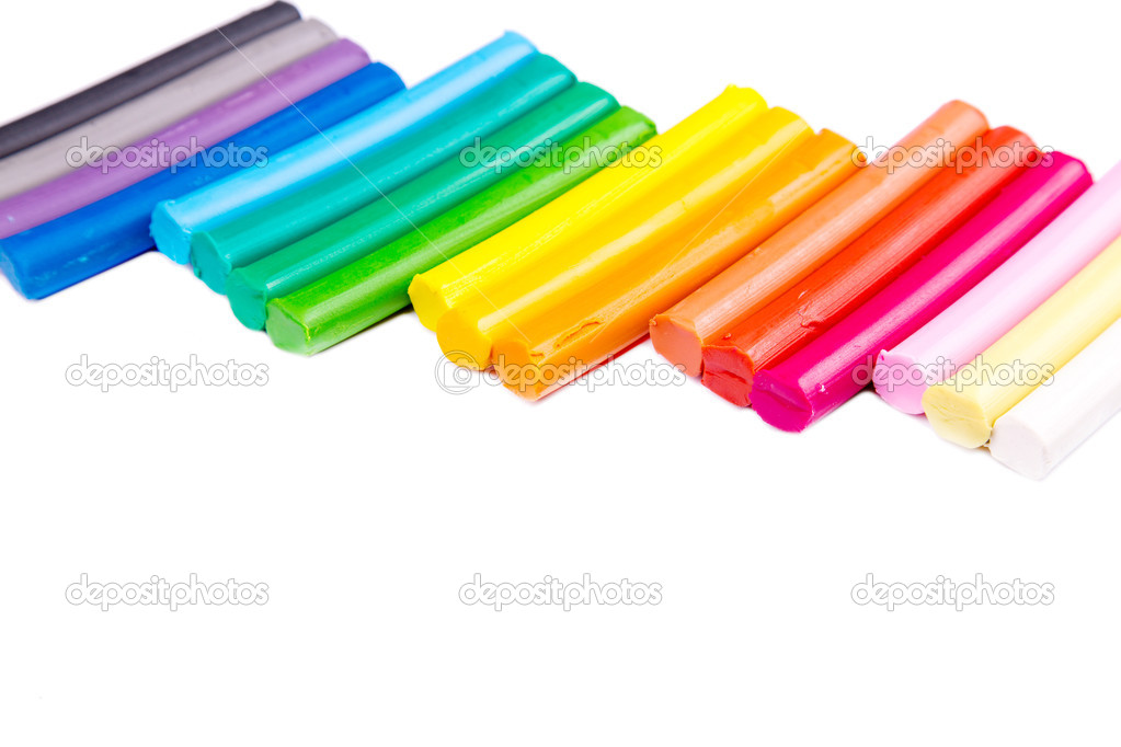 rainbow modeling clay