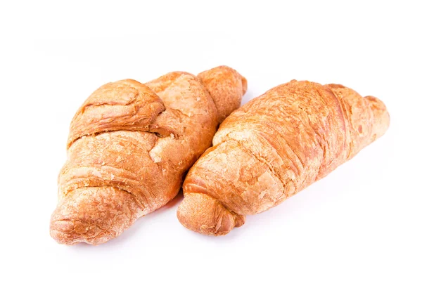 Croissants franceses frescos e saborosos — Fotografia de Stock