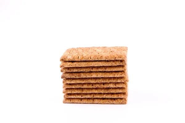 Здорове печиво з кашею ізольовано на білому . — стокове фото