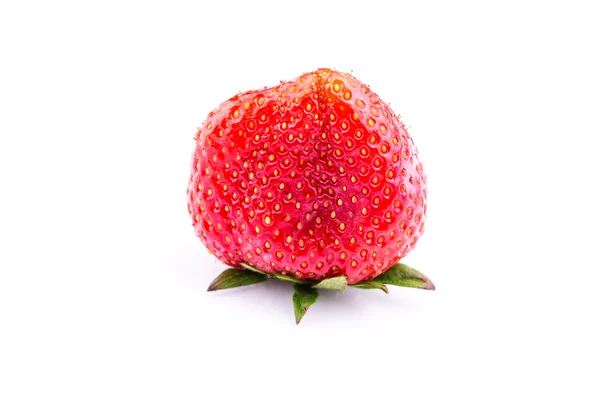 Fresh strawberry isolated on white background. — Stock Photo, Image