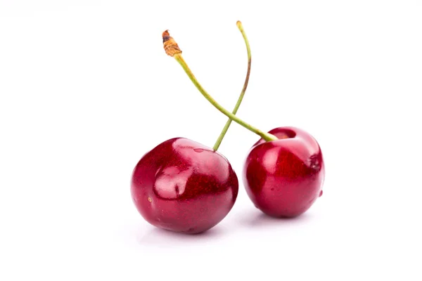 Sweet fresh cherry isolated — Stock Photo, Image
