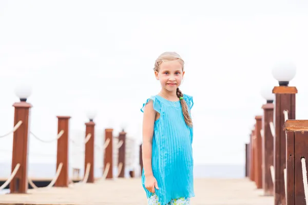 Portrait of beautiful little girl — Stock Photo, Image