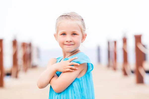 Portrait of beautiful little girl — Stock Photo, Image