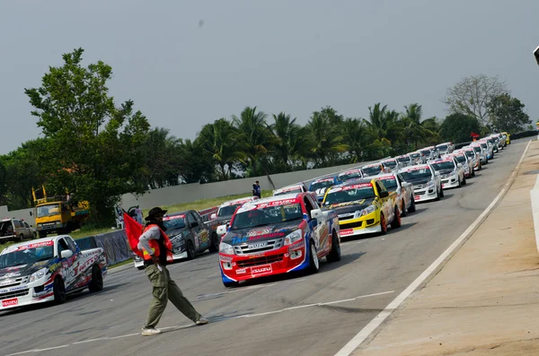 Auto da corsa in Thailandia — Foto Stock