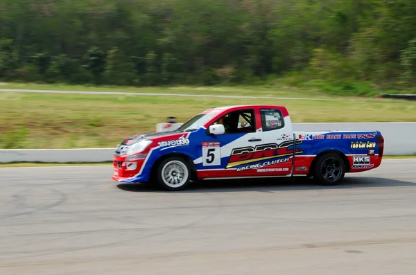 Car racing in Thailand — Stock Photo, Image