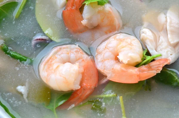 Sopa de camarones, Tom Yum Goong — Foto de Stock