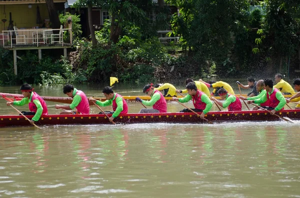 Lange boot competitie — Stockfoto