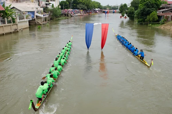 Long boat copetition — Stock Photo, Image