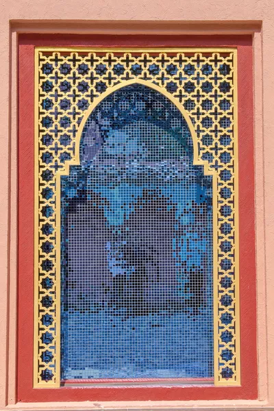 Marokko stijl muur — Stockfoto