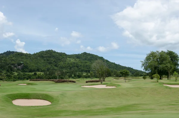 Golfplatz Stockbild