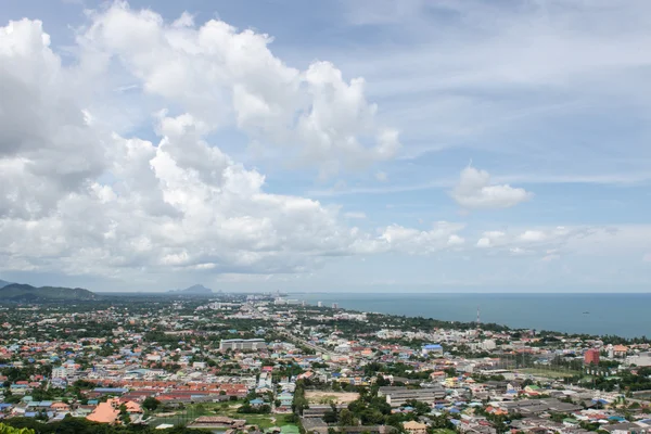 Hua hin stad landschap, thailand — Stockfoto