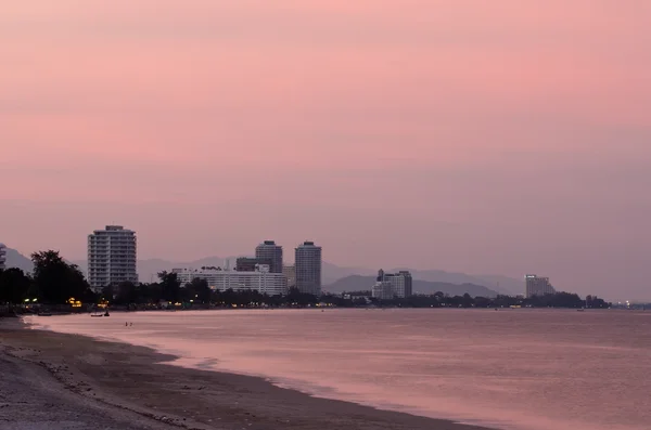 Hua hin plaży Tajlandia — Zdjęcie stockowe