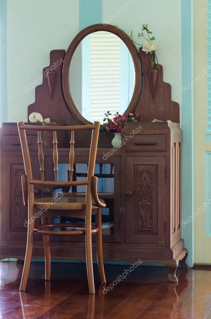 Old teak wood furniture Stock Photo by hinnamsaisuy 27358507