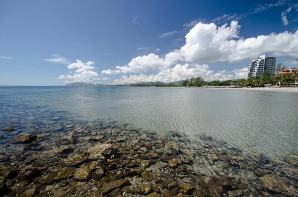 Plaży Hua hin, Tajlandia — Zdjęcie stockowe