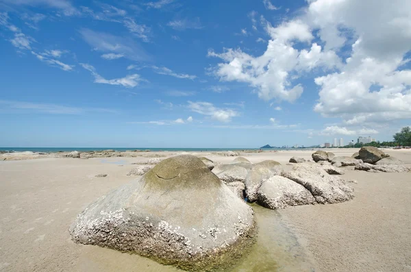 Plaży Hua hin, Tajlandia — Zdjęcie stockowe